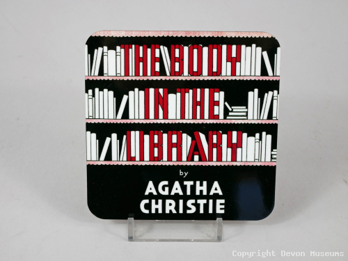 Agatha Christie's The Body in the Library Coaster product photo
